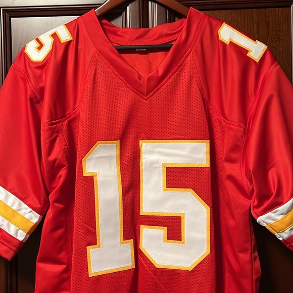 Brand New Rare Custom Designed Made NFL KC Chiefs MVP Patrick Mahomes #15 Jersey - Picture 5 of 8